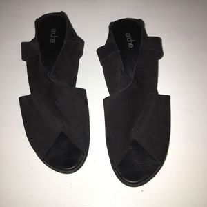 Arche Black OpenToed, Heeled Sandal Sz 41(10)